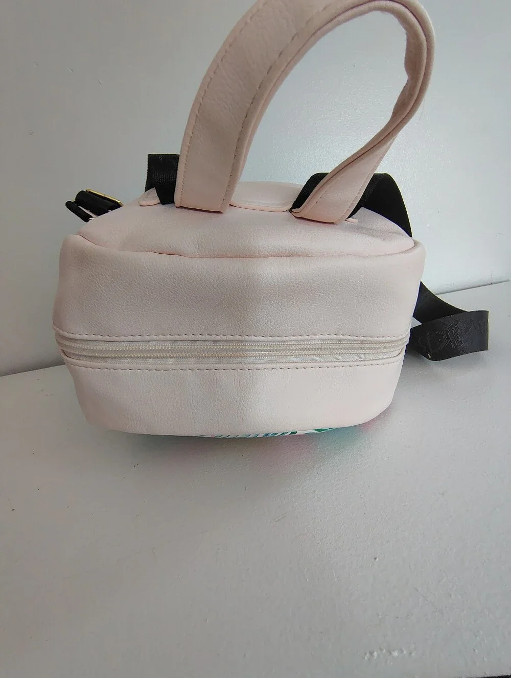 Luv Betsey Betsey Johnson Flamingo Tropical Backpack Pink Faux Leather